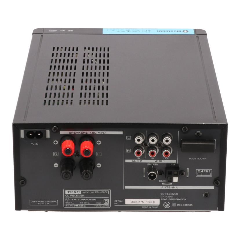 TEAC ティアック/CDシステムコンポ/CR-H260i//3400375/Bランク/75
