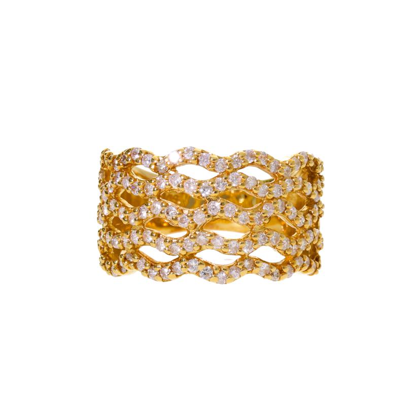 /K18ダイヤリング1.00ct#12//Aランク/75