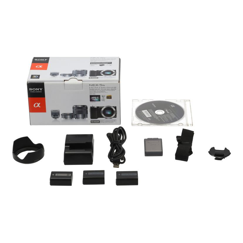 SONY ソニー/ミラーレス一眼ダブルレンズキット/NEX-5ND//S010616944G/Cランク/62
