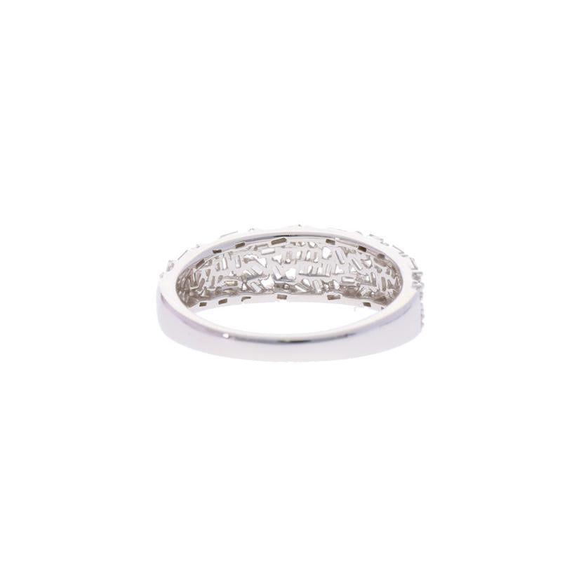 / K18WGダイヤリング0.35ct//Aランク/75