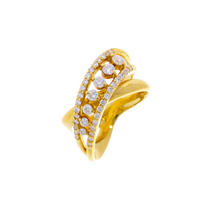 /K18ダイヤリング0.71ct#13//Aランク/75