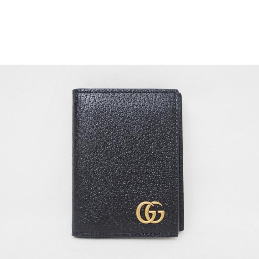 GUCCI グッチ/GGマーモント/レザー/カードケース/428737//1147/ABランク/78