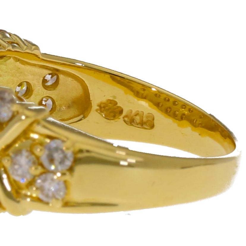 K18ダイヤリング1.21ct//Aランク/75