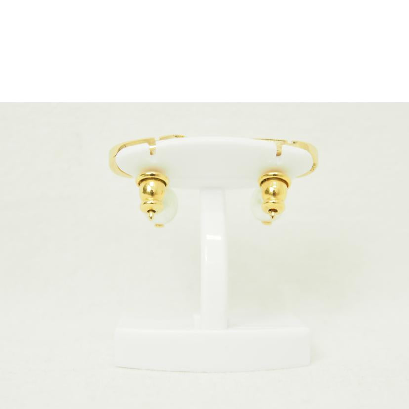 Dior ディオール/CDロゴ/トライバルパール/ピアス//Bランク/78