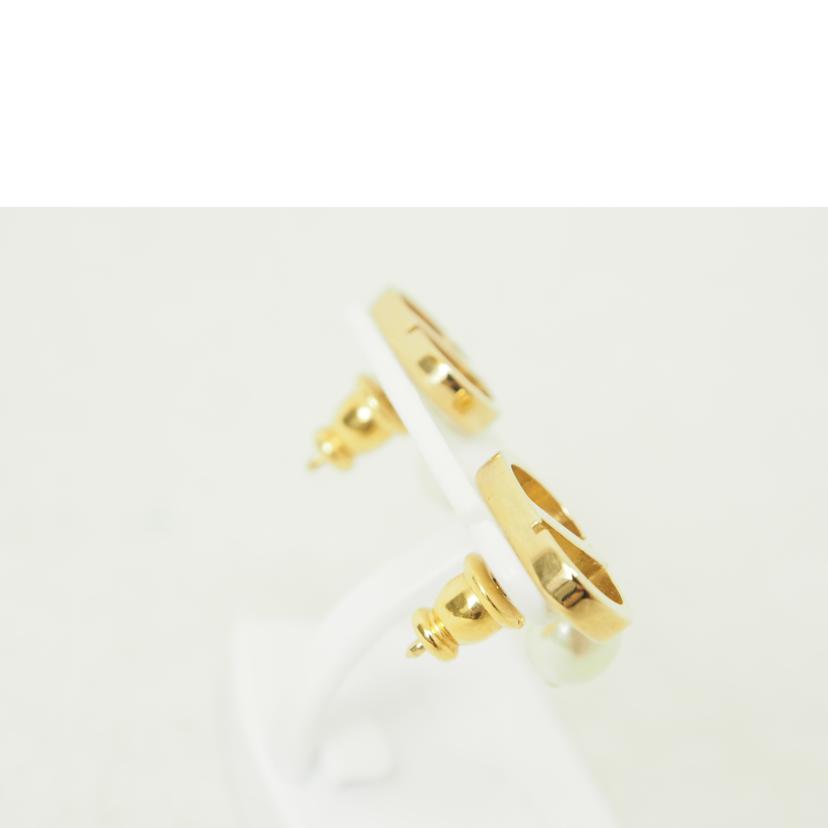 Dior ディオール/CDロゴ/トライバルパール/ピアス//Bランク/78