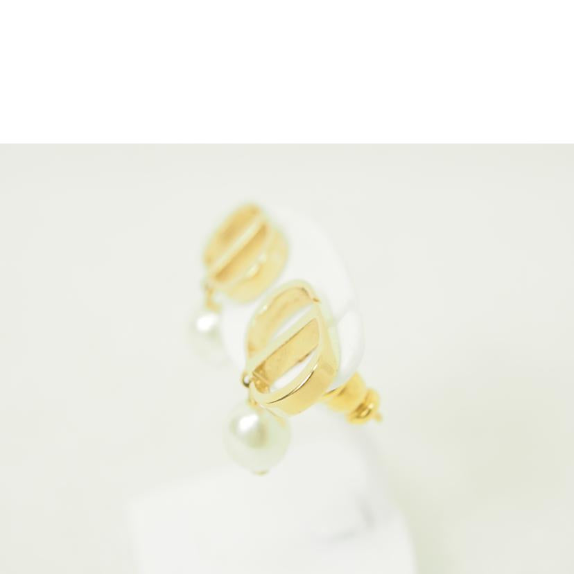 Dior ディオール/CDロゴ/トライバルパール/ピアス//Bランク/78