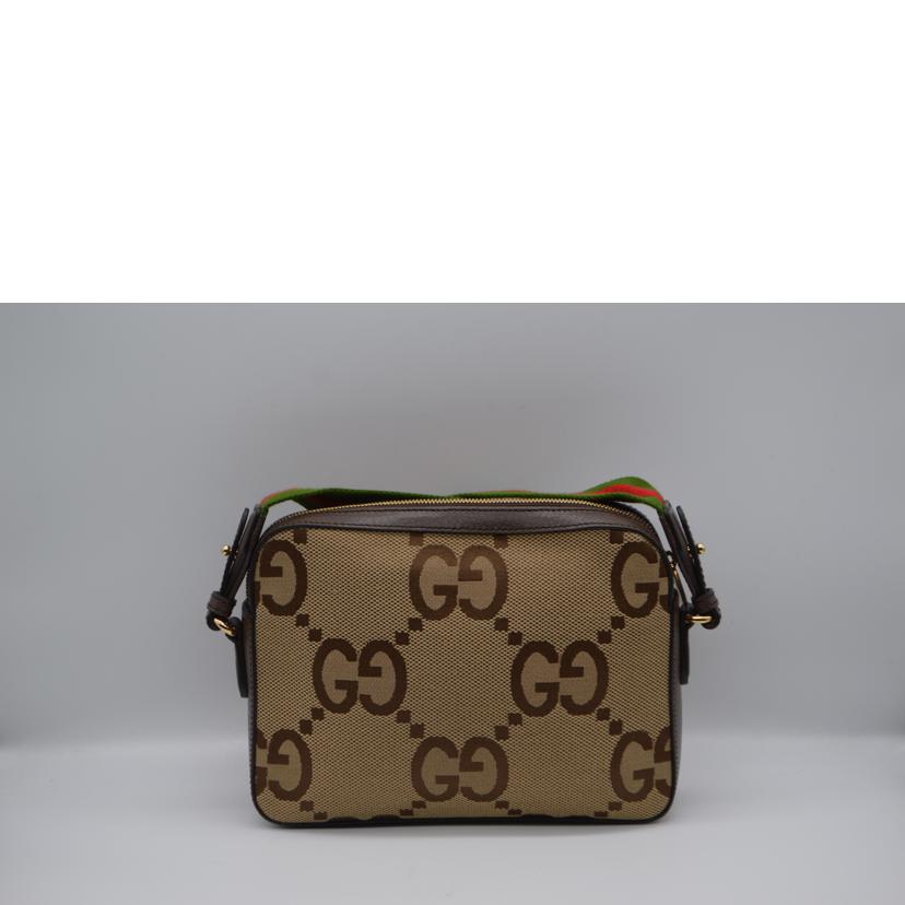 GUCCI グッチ/ジャンボGGキャンバスシェリーラインショルダー/675891//520981/SAランク/89