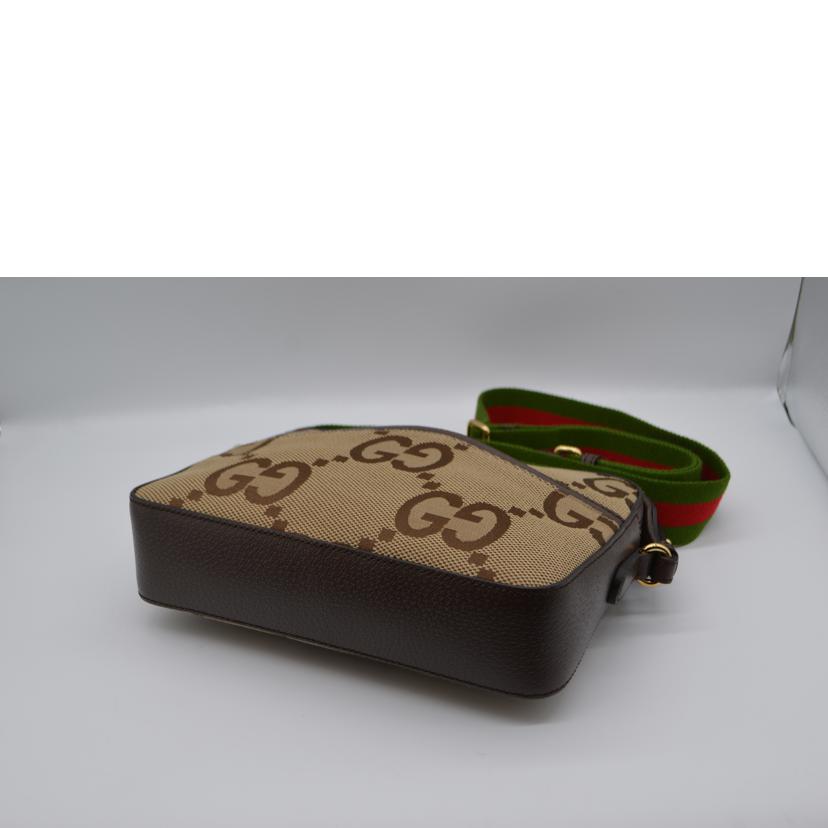 GUCCI グッチ/ジャンボGGキャンバスシェリーラインショルダー/675891//520981/SAランク/89