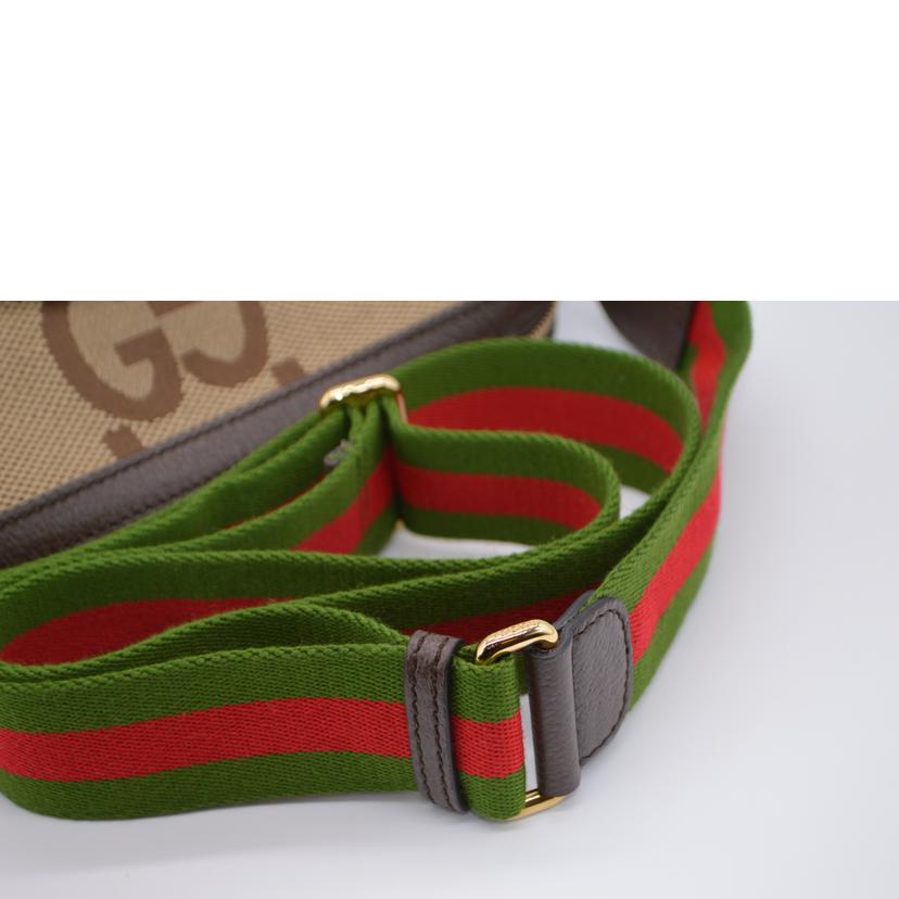 GUCCI グッチ/ジャンボGGキャンバスシェリーラインショルダー/675891//520981/SAランク/89