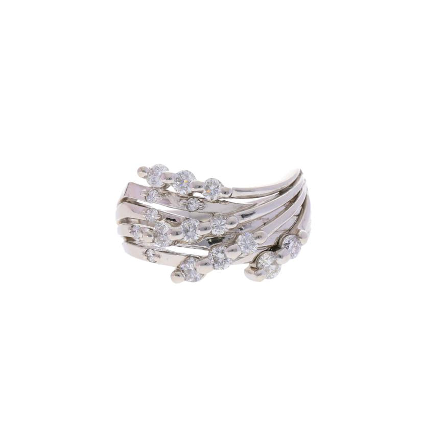 / Pt900ダイヤリング0.73ct//Aランク/75