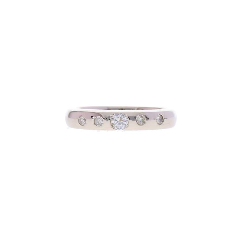 / Pt850ダイヤリング0.21ct//Aランク/75
