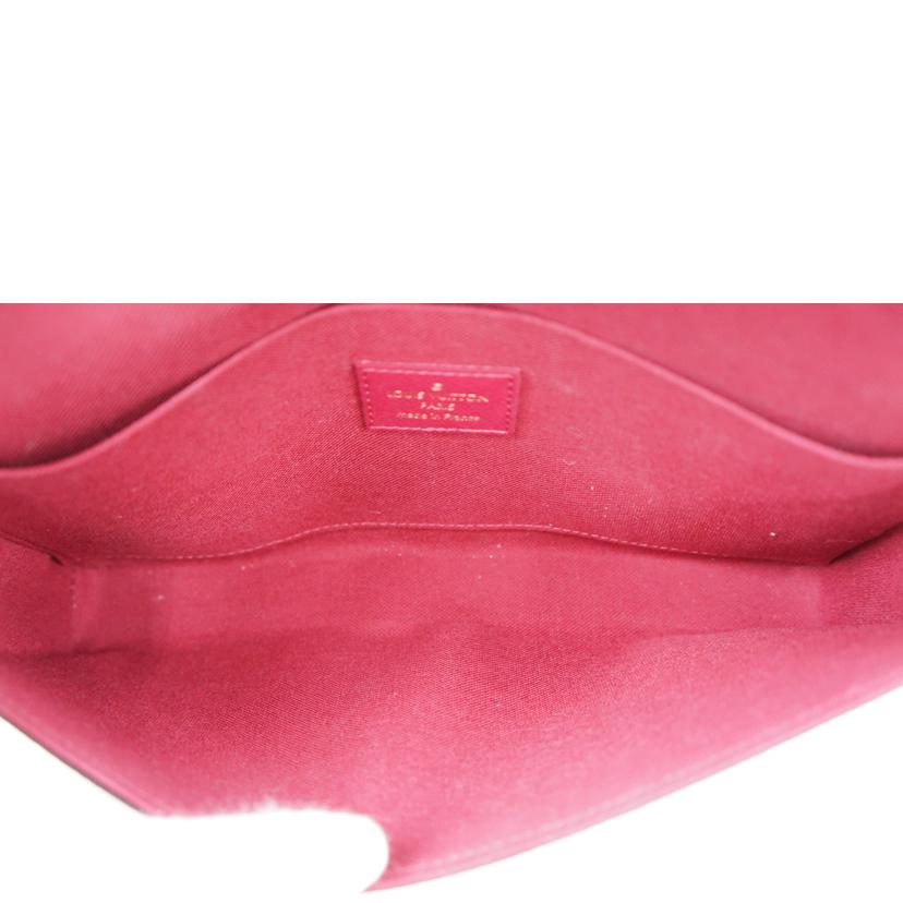 LV ルイヴィトン/ポシェット・フェリーチェ/モノグラム/フューシャ/M61276//MI3***/Aランク/67