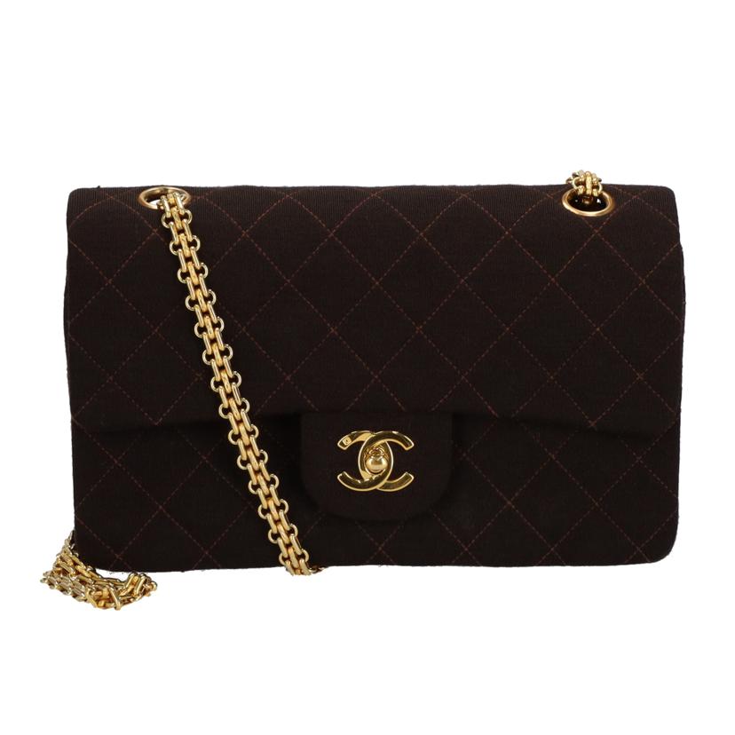 CHANEL シャネル/キャンバスWフラップチェーンショルダー//3580761/ABランク/75