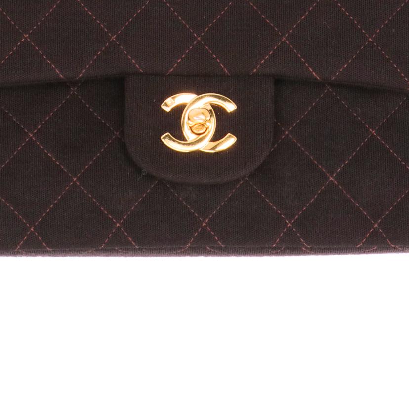 CHANEL シャネル/キャンバスWフラップチェーンショルダー//3580761/ABランク/75