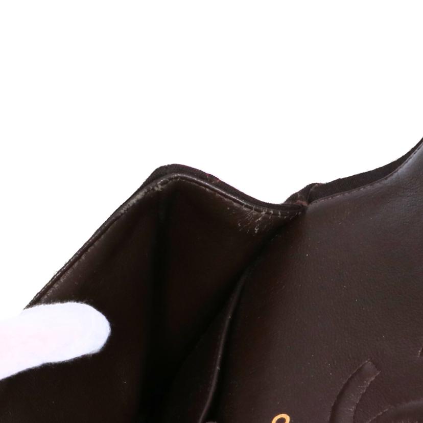 CHANEL シャネル/キャンバスWフラップチェーンショルダー//3580761/ABランク/75