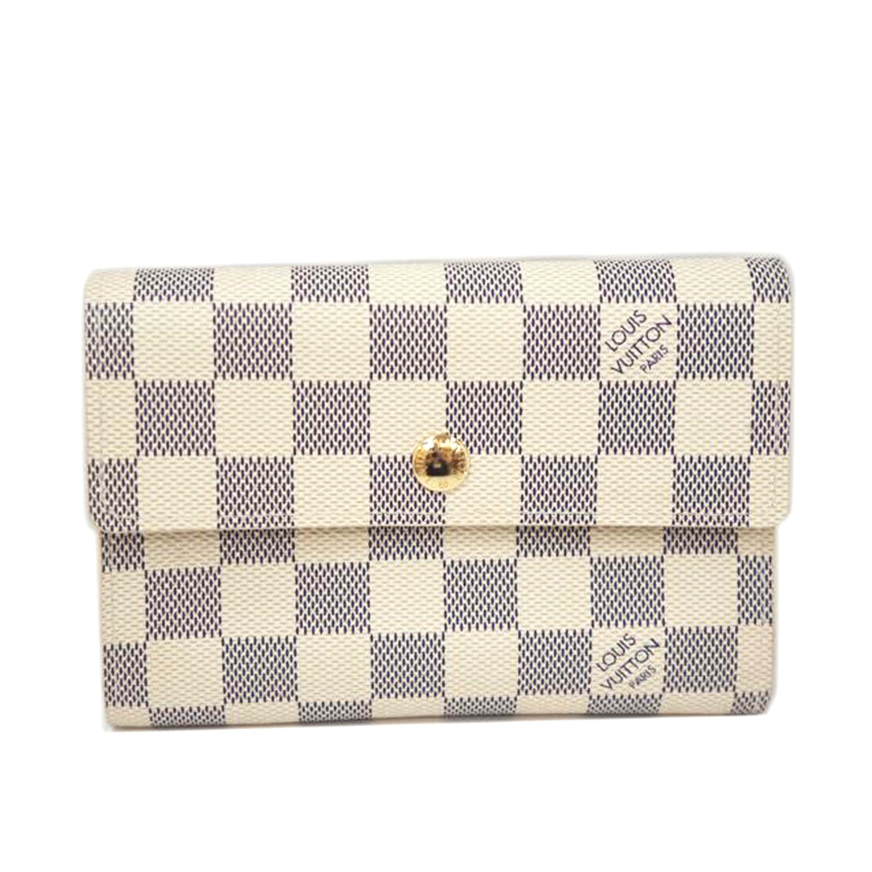 LV ルイヴィトン/ポルトフォイユ・アレクサンドラ/ダミエ・アズール/N63068//CA5102/SAランク/09