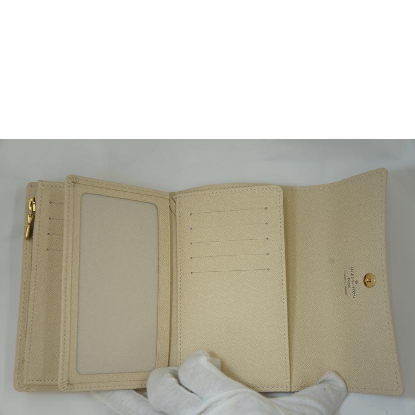 LV ルイヴィトン/ポルトフォイユ・アレクサンドラ/ダミエ・アズール/N63068//CA5102/SAランク/09