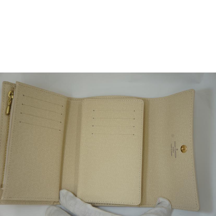 LV ルイヴィトン/ポルトフォイユ・アレクサンドラ/ダミエ・アズール/N63068//CA5102/SAランク/09