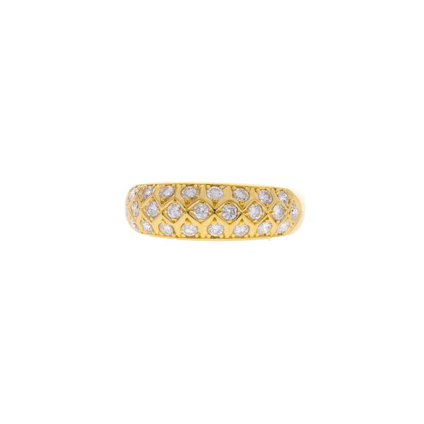 / K18ダイヤリング0.57ct #12//Aランク/75