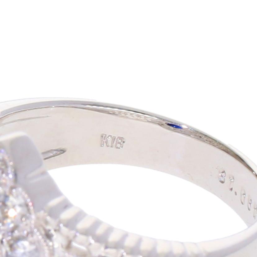 /◎ K18サファイアダイヤリング1.067/D0.50ct//Aランク/75