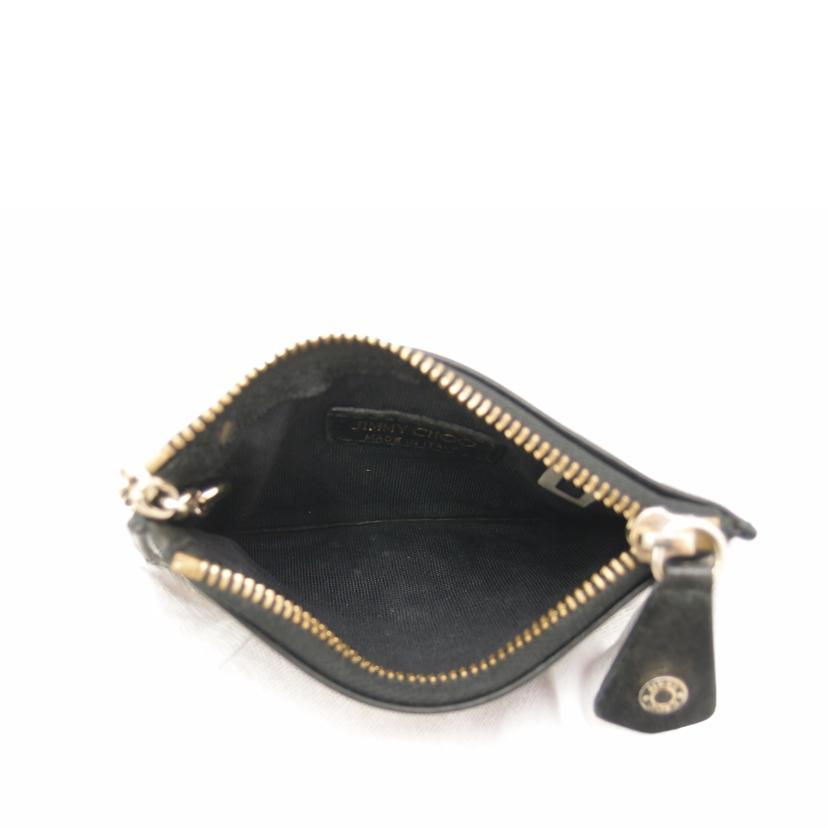 JIMMY CHOO ジミーチュウ/ナンシー/スタースタッズ・コインケース/ブラック/QVGQSY//ABランク/69