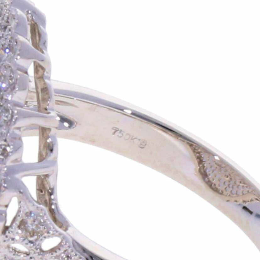 / K18ダイヤリング0.53ct//Aランク/75