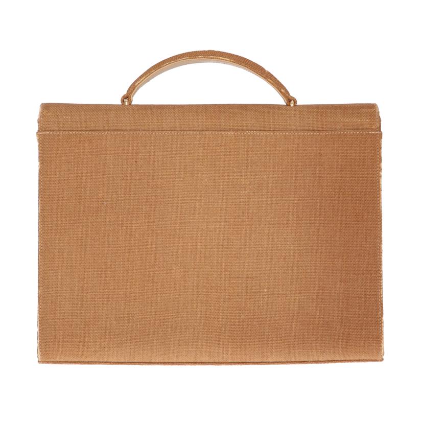 CHANEL シャネル/ココマークリネンブリーフケース//5351111/Bランク/75