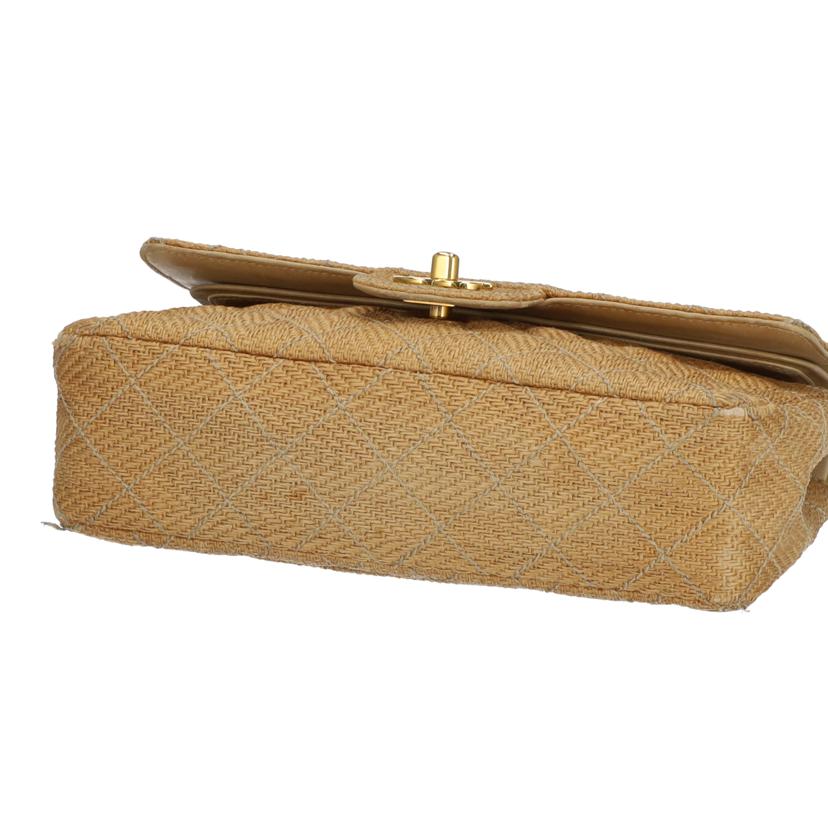 CHANEL シャネル/マトラッセWフラップチェーンショルダー/西陣織//3385157/Bランク/75