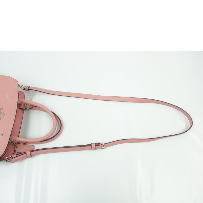 COACH コーチ/ラグジュアリークロスグレーンレザーミニリリーキャリーオール/91146//L1923/ABランク/83