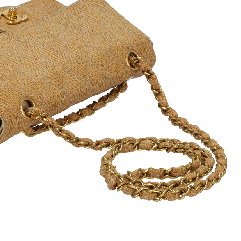 CHANEL シャネル/マトラッセWフラップチェーンショルダー/西陣織//3385157/Bランク/75