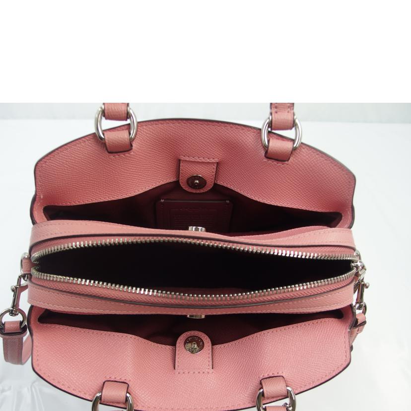 COACH コーチ/ラグジュアリークロスグレーンレザーミニリリーキャリーオール/91146//L1923/ABランク/83