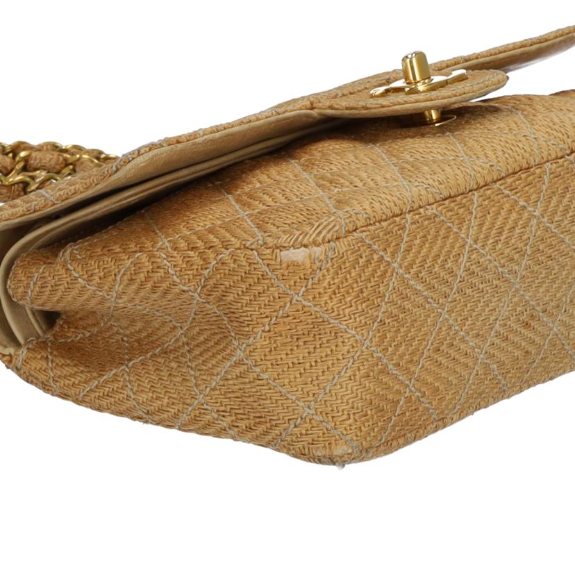 CHANEL シャネル/マトラッセWフラップチェーンショルダー/西陣織//3385157/Bランク/75