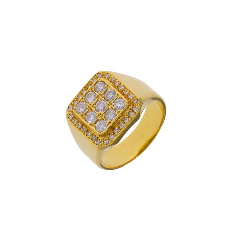 K18ダイヤリング1.00ct//Aランク/75