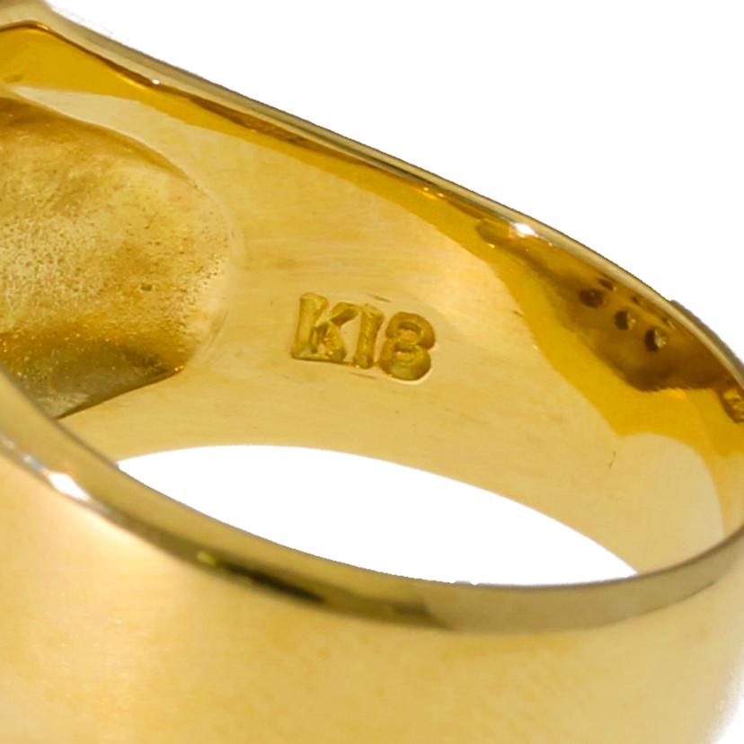 K18ダイヤリング1.00ct//Aランク/75