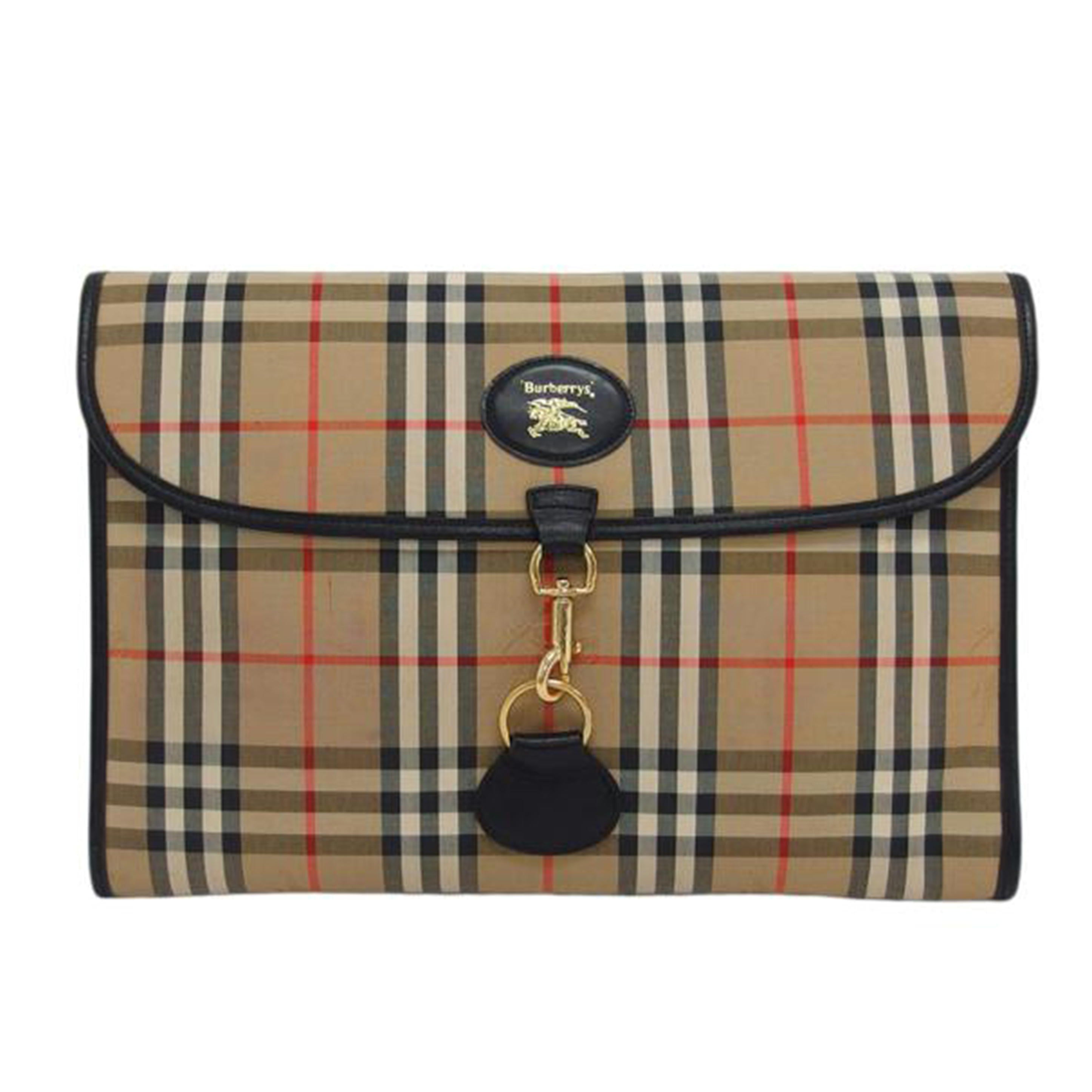 BURBERRY'S バーバリー/ノバチェック柄クラッチバッグ//Bランク/04