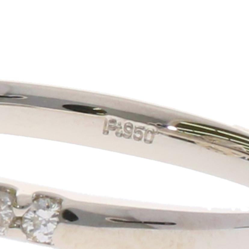 /◎ Pt950ダイヤリング1.06/0.37ct//Aランク/75