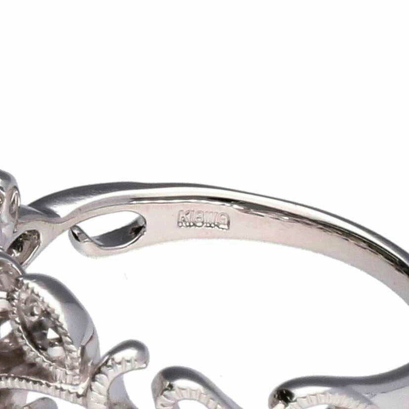 K18WG/K18WGモルガナイトダイヤR0.02/#8/2.6//0.02/Aランク/75