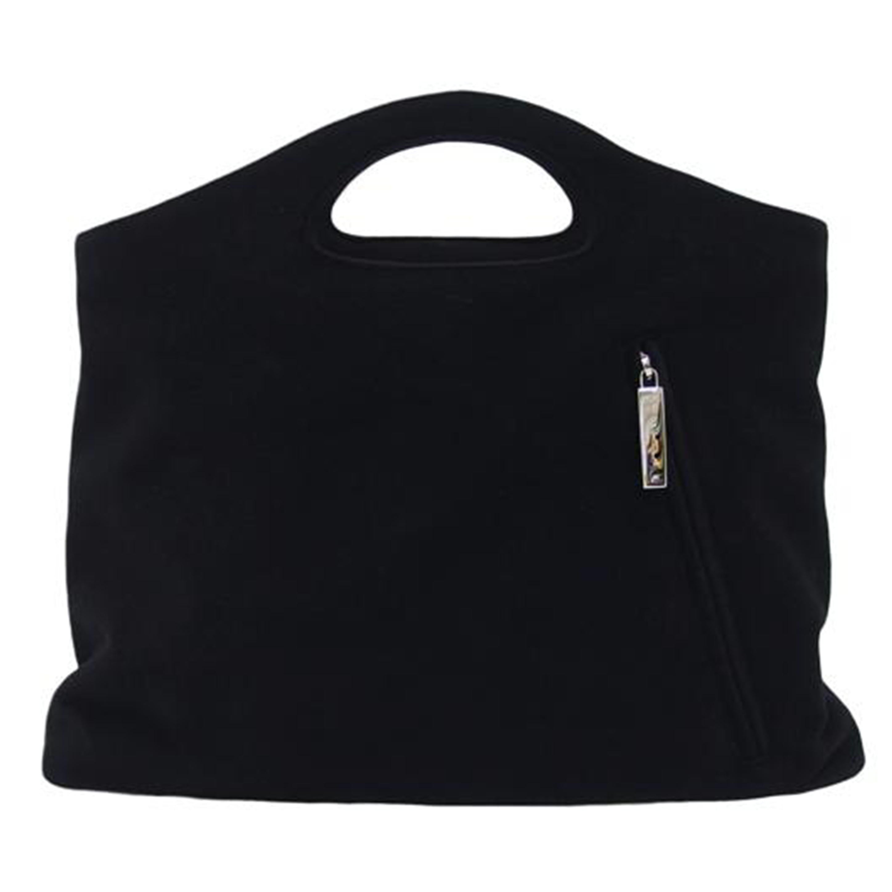 Ferragamo フェラガモ/リバーシブル/ハンドバッグ/スエード×ナイロン/ブラック/9703//AU-**/ABランク/04