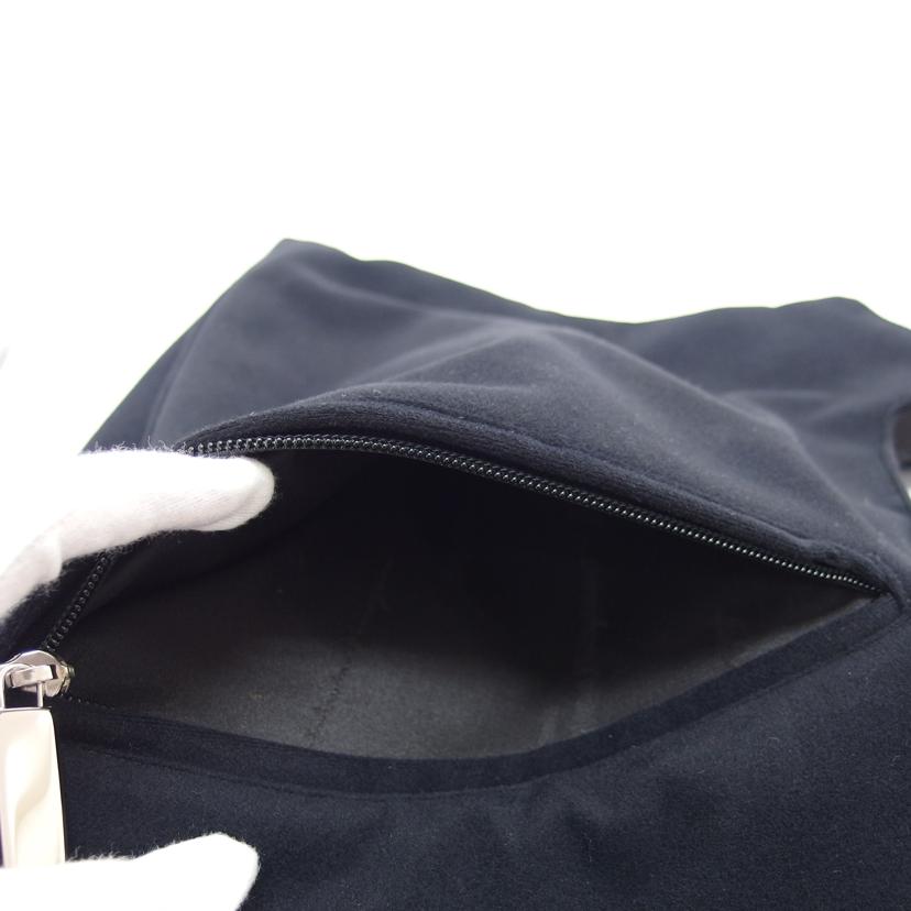 Ferragamo フェラガモ/リバーシブル/ハンドバッグ/スエード×ナイロン/ブラック/9703//AU-**/ABランク/04