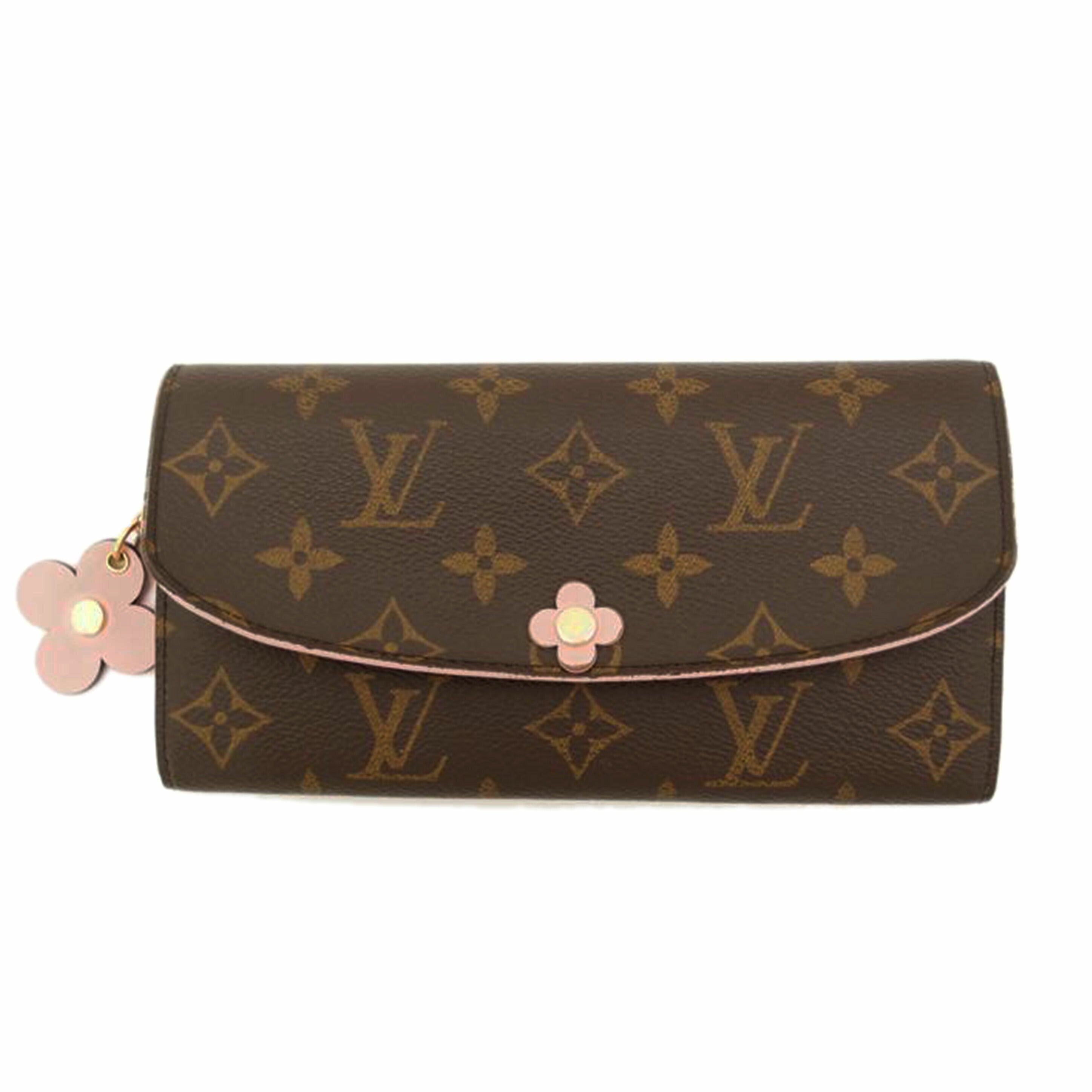 ＬＯＵＩＳ ＶＵＩＴＴＯＮ ルイ・ヴィトン 長財布 ピンク ブラウン 花柄 レディース/ブランドバッグ・小物｜REXT ONLINE 公式通販サイト