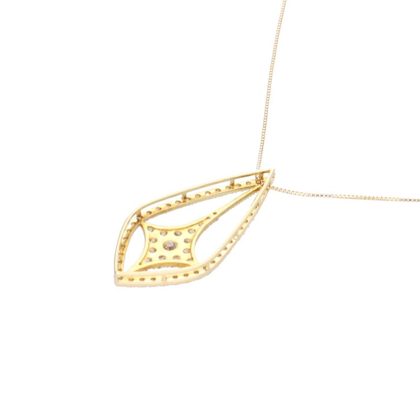 / K18ダイヤネックレス1.00ct//Aランク/75