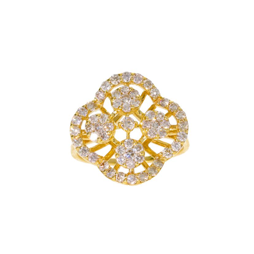 / K18ダイヤリング1.00ct//Aランク/75