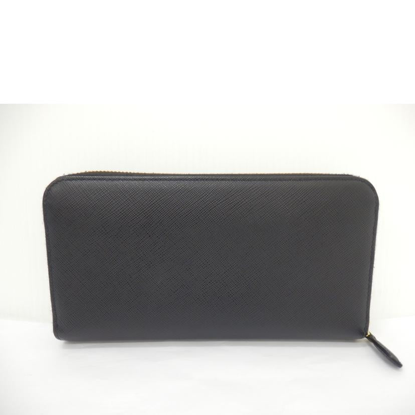 PRADA プラダ/サフィアーノラウンンドファスナー長財布/1ML506//Bランク/88