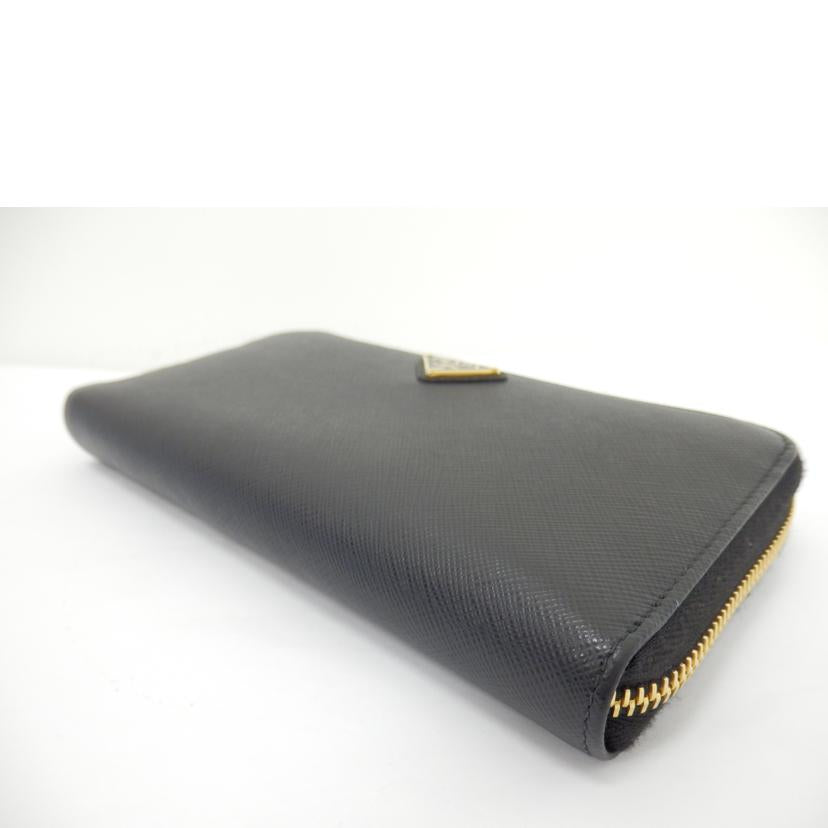 PRADA プラダ/サフィアーノラウンンドファスナー長財布/1ML506//Bランク/88