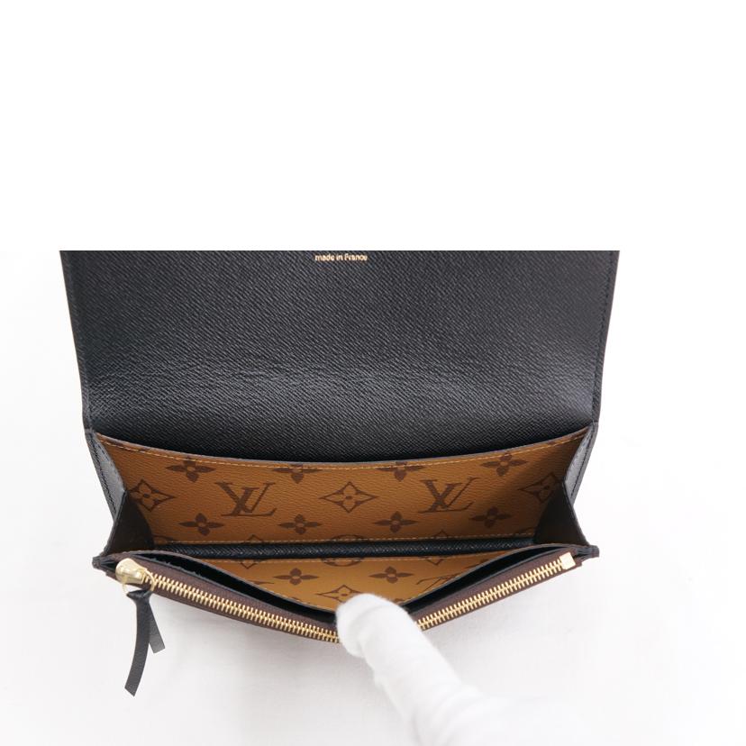 LV ルイヴィトン/ポルトフォイユエミリー/モノグラム・リバース/M82157//IC/SAランク/67