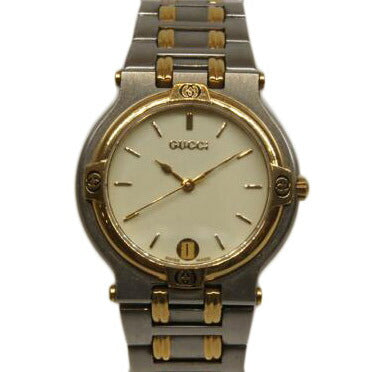 GUCCI グッチ/三針デイトコンビクォーツ/9000M//0313926/ABランク/92