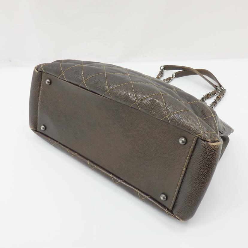 CHANEL シャネル/チェーントート/ キャビアスキン//18014303/BCランク/77