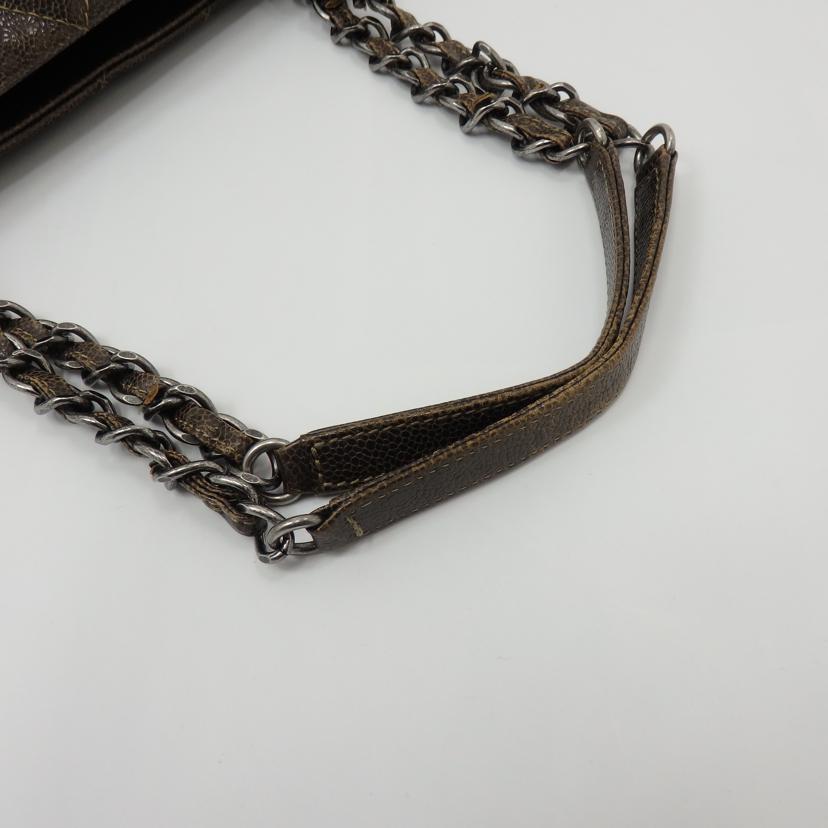 CHANEL シャネル/チェーントート/ キャビアスキン//18014303/BCランク/77