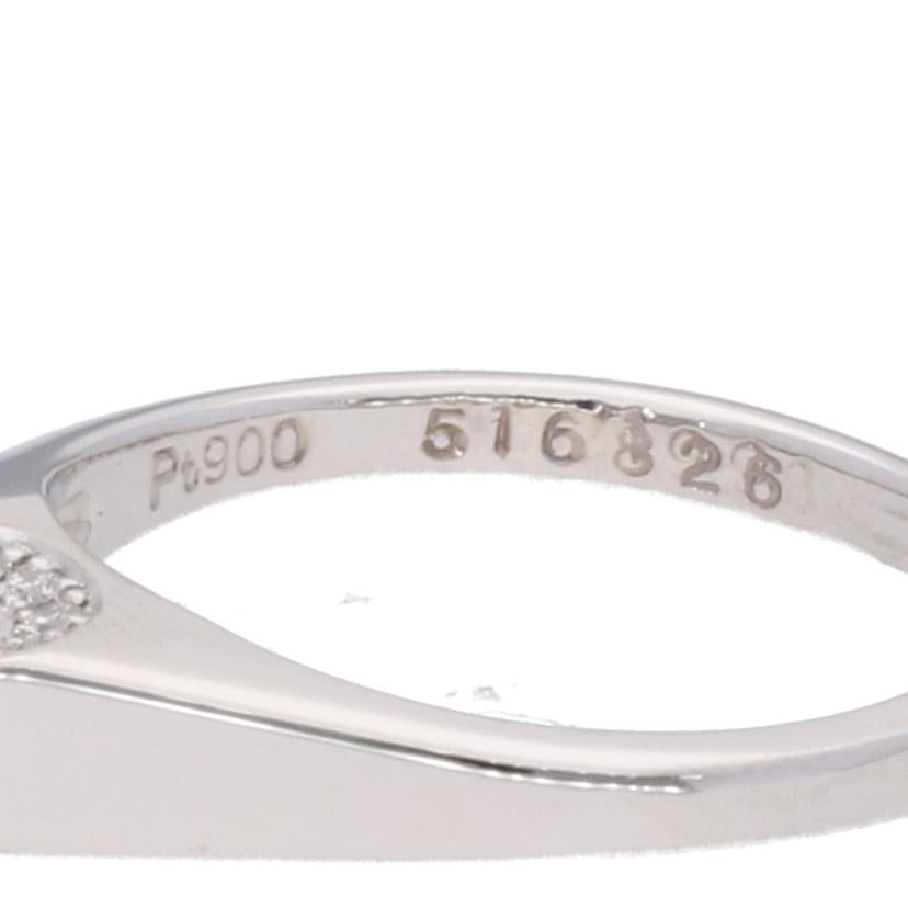 Pt900ダイヤリング0.305/0.05ct//Aランク/75