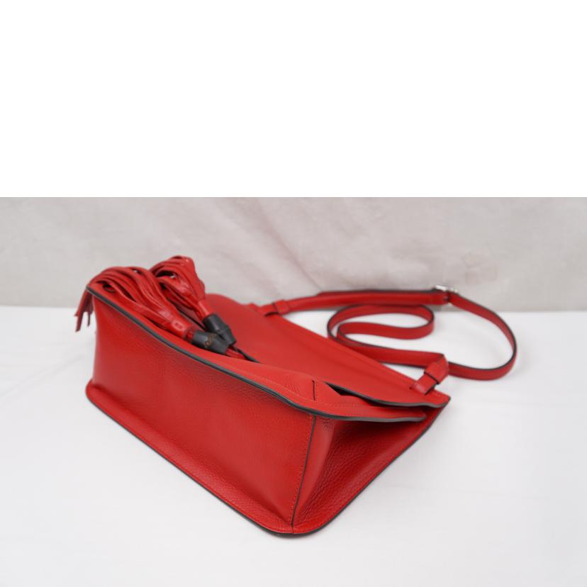 GUCCI グッチ/バンブーレザーショルダーバッグ/370826//520***/Aランク/67